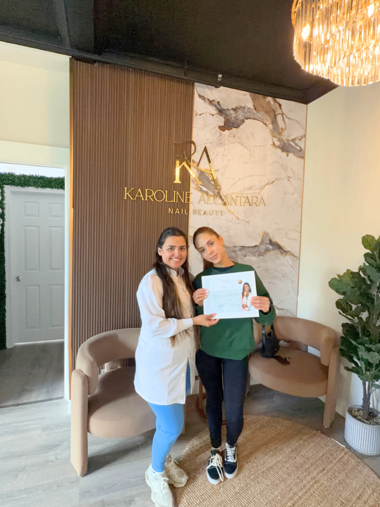 Aluna formada — Karoline Alcantara Nails Academy 5